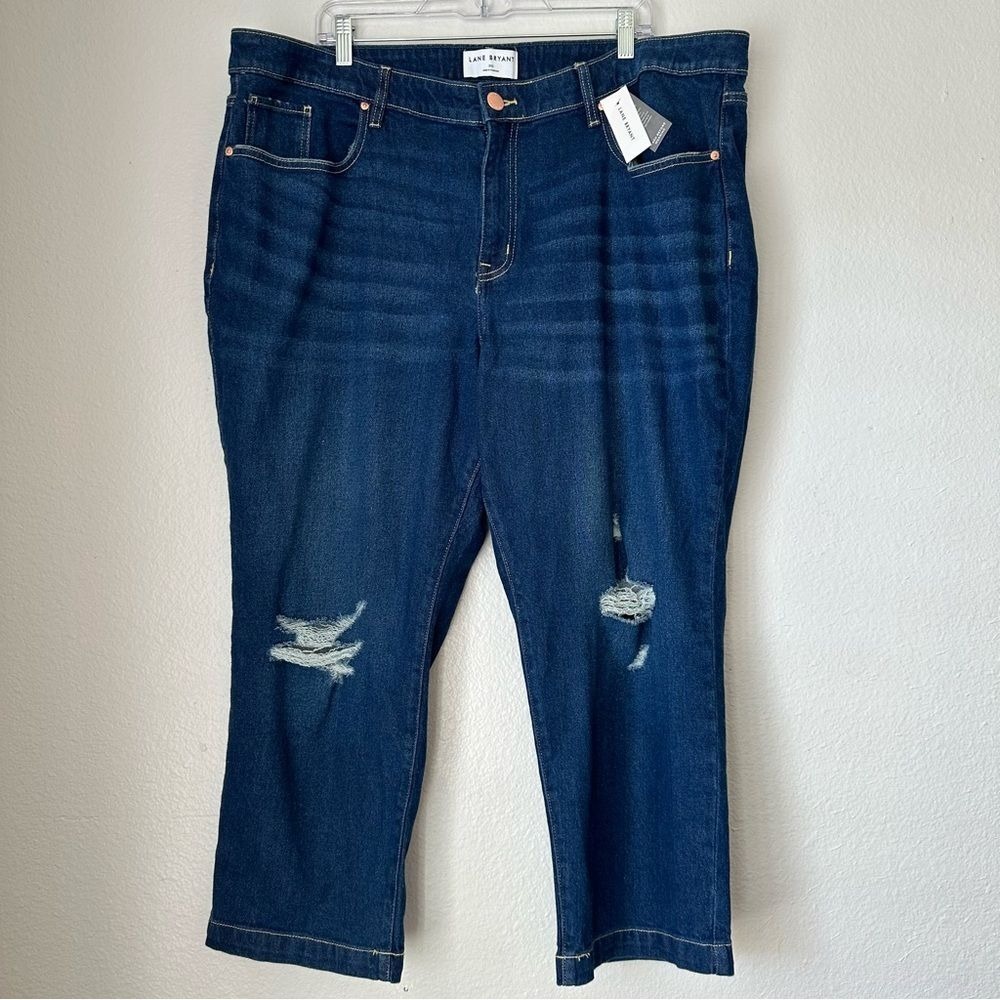 Lane Bryant Women's Jeans Size 24s Mid Rise Slim Straight Ankle Signature NEW